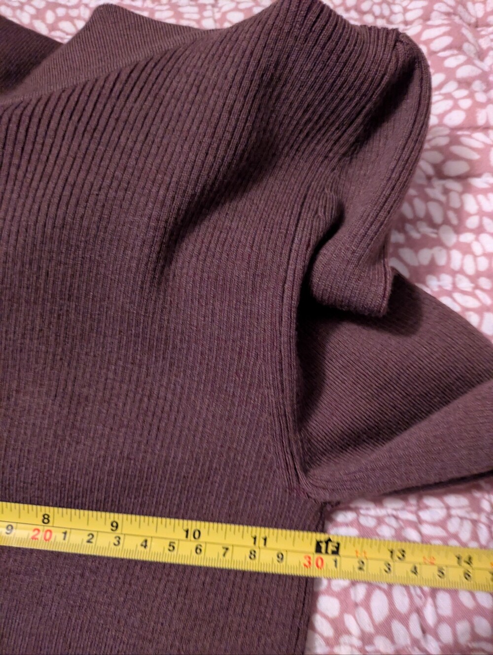 Celine Wool Ribbed Turtleneck M - Picture 5 of 9